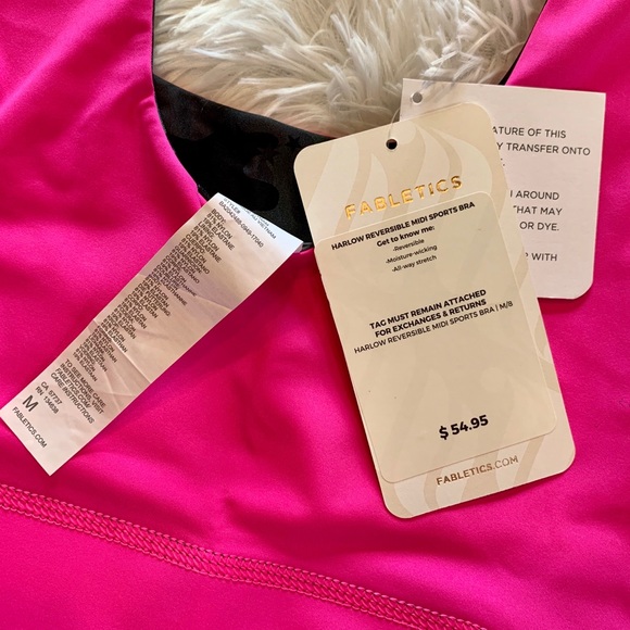 Fabletics Harlow Reversible Sports Bra Star Camo - Picture 6 of 7